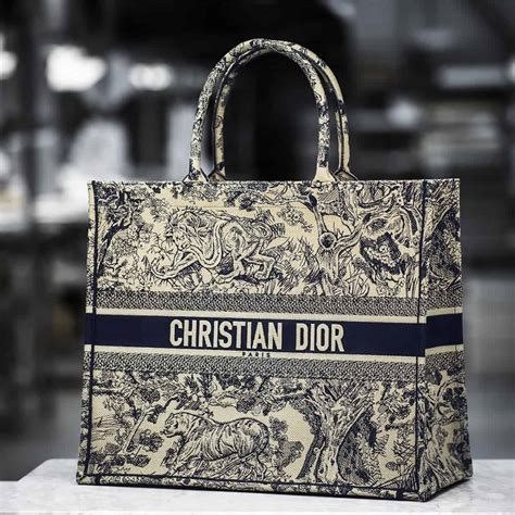 dior tapestry bag|authentic dior tote bags.